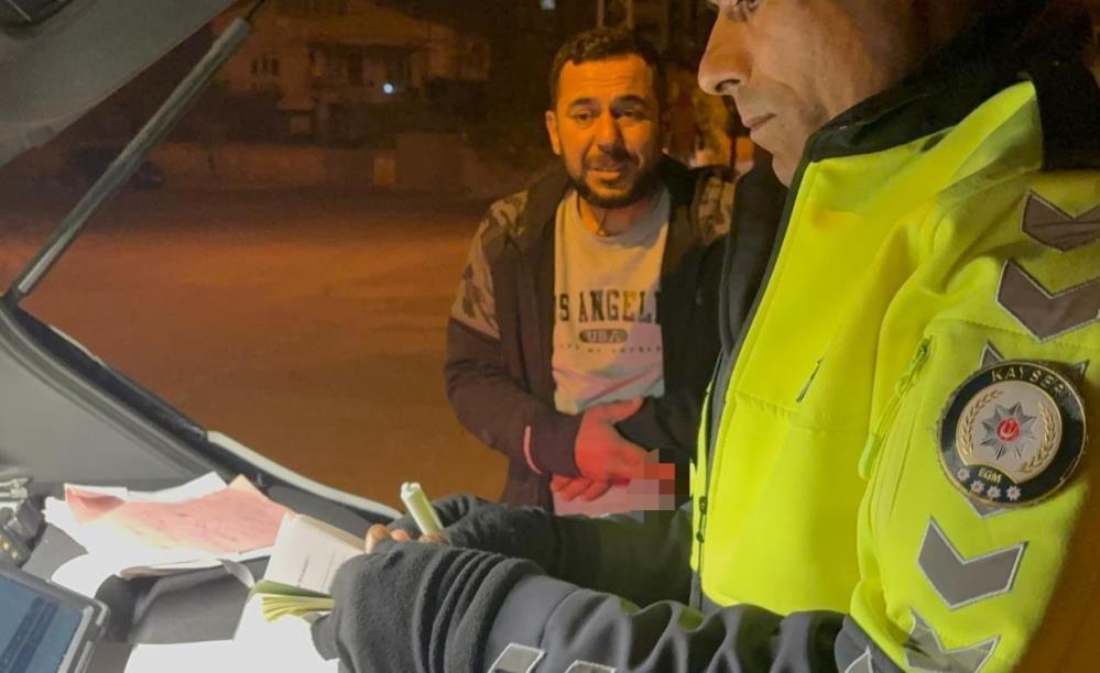Kayseri'de 1.52 promil alkollü sürücüye ceza yağdı: "İlk kez içtim" savunması kurtarmadı