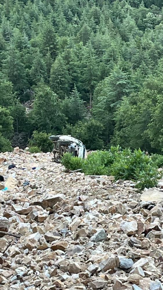 İslahiye’de uçuruma yuvarlanan otomobilde 3 kişi hayatını kaybetti!