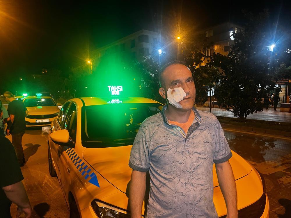 Bahçelievler’de yol verme tartışmasında taksici ağır yaralandı!