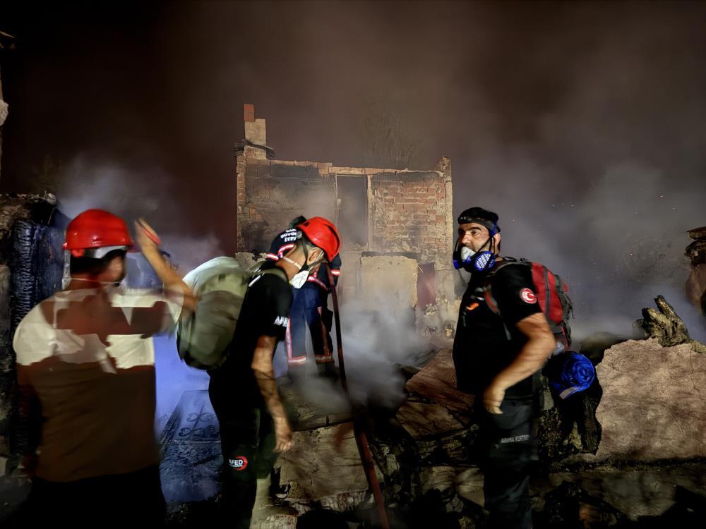 Sakarya'daki orman yangınında 3 ev daha kül oldu