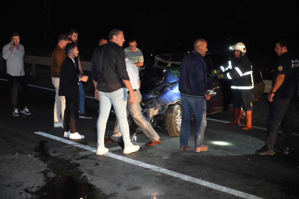 Edirne’de meydana gelen kaza da 1’i ağır 5 kişi yaralandı