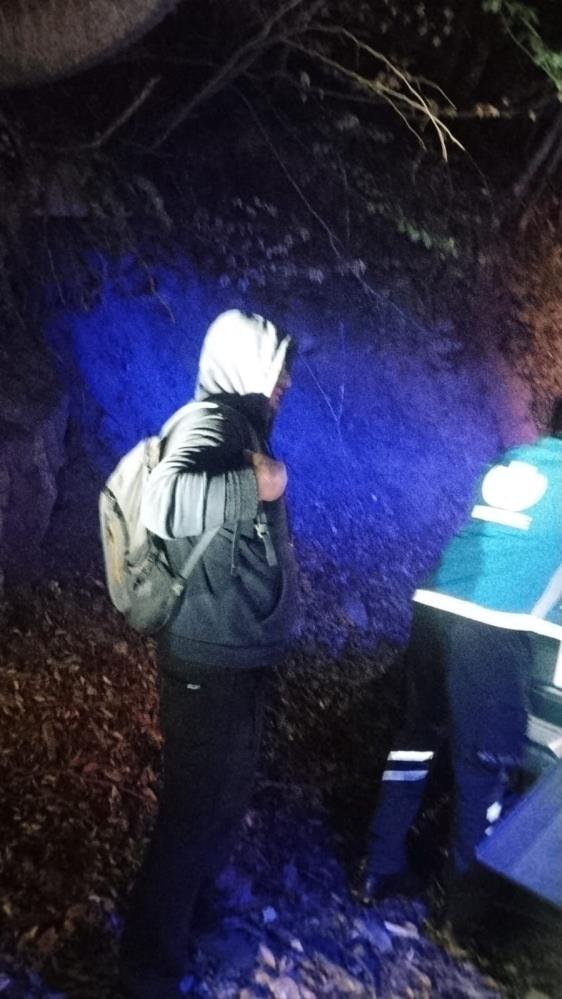 Bursa Uludağ’da mahsur kalan yürüyüşçü kurtarıldı