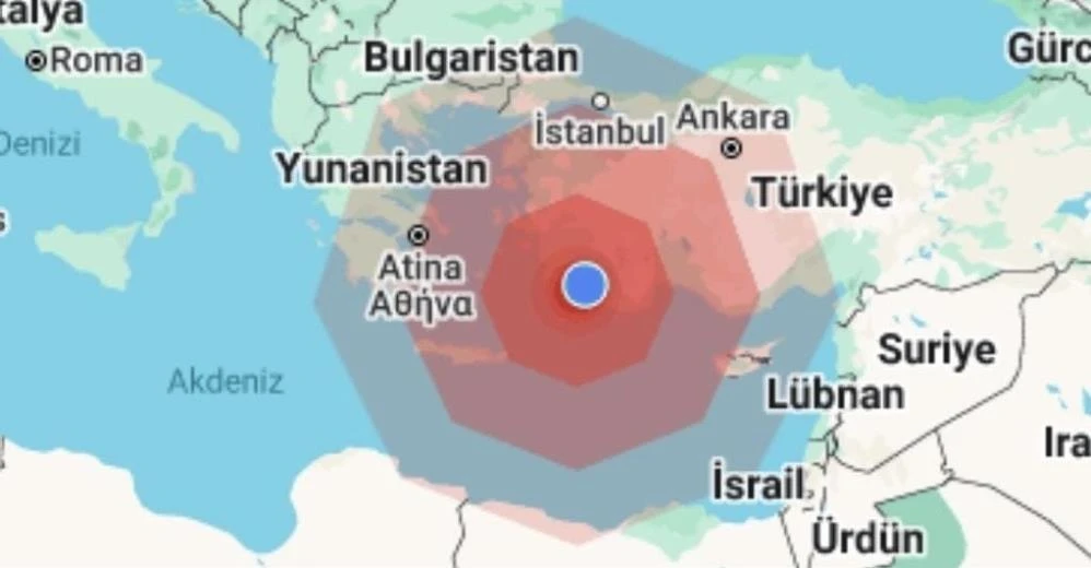 Marmaris açıklarındaki deprem Denizli'de paniğe neden oldu!